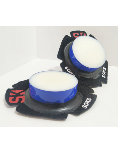 DESLIZADERAS NYLON SOKS BLANCO/AZUL