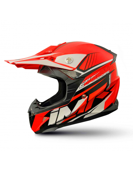 CASCO NIÑO MX GAMA EVOLUTION NARANJA