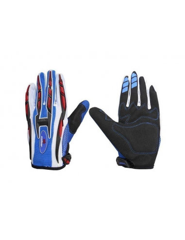 GUANTES DE CROSS INFANTIL MALCOR AZUL