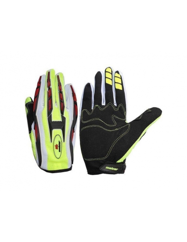 GUANTES DE CROSS INFANTIL MALCOR AMARILLO