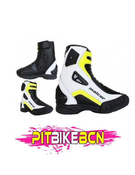 BOTAS DE NIÑOS CAÑA CORTA COLOR BLANCAS