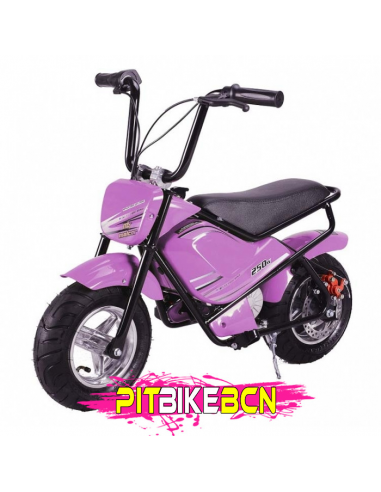 MINIMOTO ELECTRICA MTR MALCOR 250W ROJO