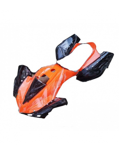 PLASTICOS QUAD PREDATOR naranja