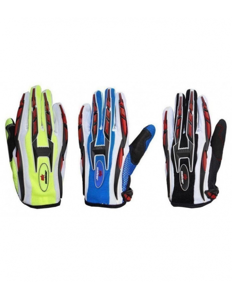 GUANTES DE CROSS ADULTOS COLORES