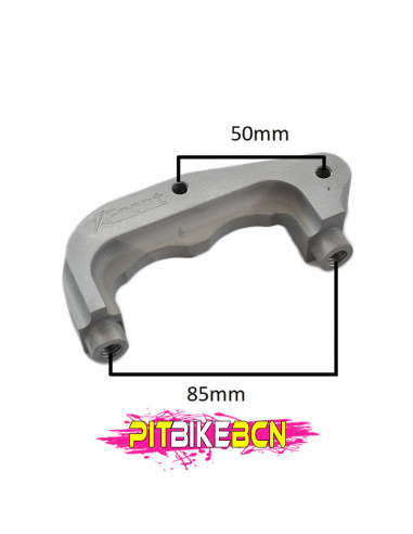 SOPORTE ADAPTADOR DE FRENO FORMULA gris