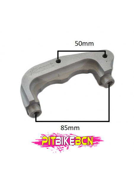 SOPORTE ADAPTADOR DE FRENO FORMULA gris