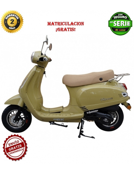 MTR ROMA VESPA 125CC BEIGE
