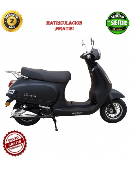 MTR ROMA VESPA 125CC NEGRO