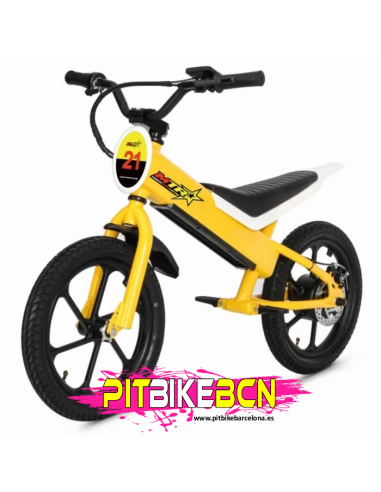 BICICLETA ELECTRICA 16" 350W AMARILLA