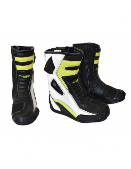 BOTAS DE NIÑOS CAÑA CORTA COLOR BLANCAS 2