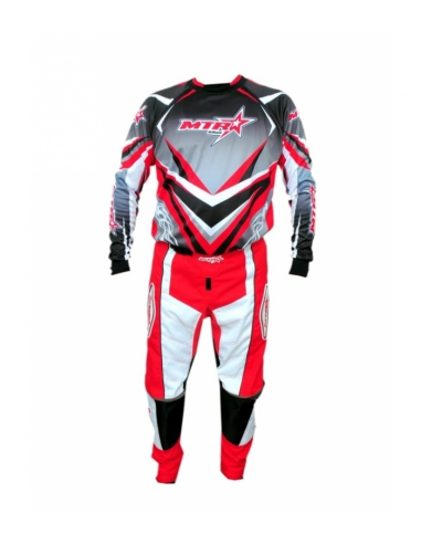 EQUIPACIÓN CROSS INFANTIL MTR ROJO1