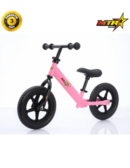 BICICLETA SIN PEDALES PARA NIÑOS ROSA
