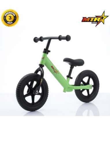 BICICLETA SIN PEDALES PARA NIÑOS  VERDE
