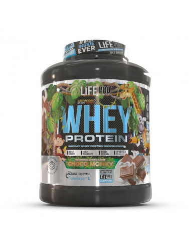 LIFE PRO WHEY 2KG CHOCO MONKY LIMITED EDITION