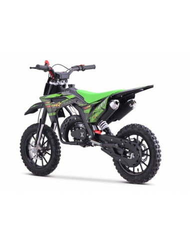 MTR MINICROSS XZR VERDE 2025 trasera