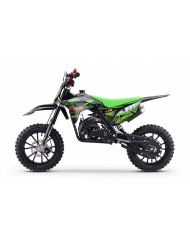 MTR MINICROSS XZR VERDE 2025 izquierda