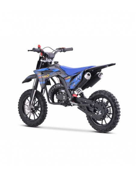MTR MINICROSS XZR AZUL 2025 trasera