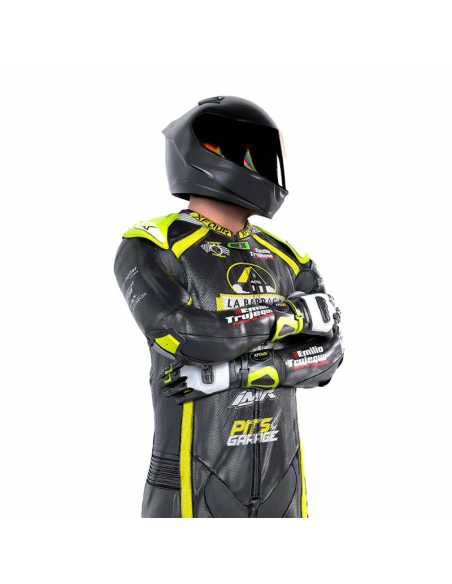 MONO MODELO LA BARRACA AMARILLO FLUOR ADULTO