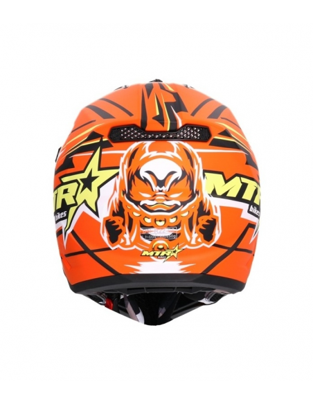 CASCO SHIRO MTR MX308 NARANJA 1