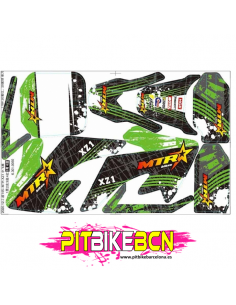 ADHESIVOS CRF50 MTR MALCOR XZ1 VERDE