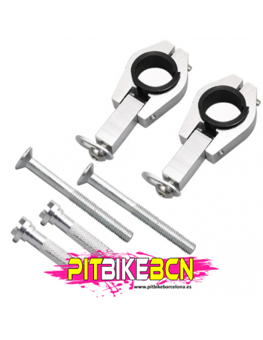 SET FIJACIONES CUBREMANETAS PIT BIKE SET FIJACIONES CUBREMANETAS PIT BIKE