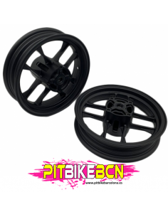 LLANTAS LIGERAS 4 TALADROS NEGRAS