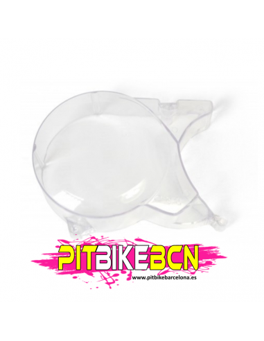 Cubrecadena transparente Pit bikes.