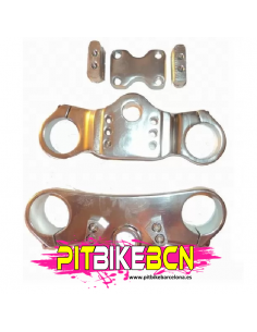 Tijas móviles 177mm con torretas 22mm Pit Bikes.