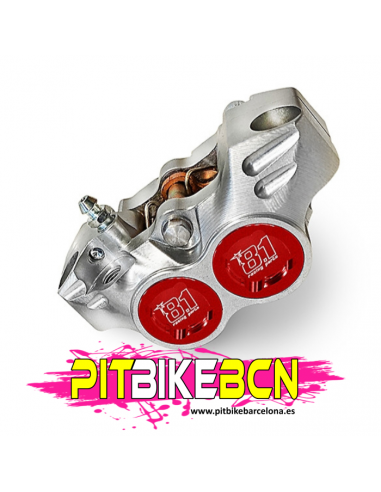 PINZA DE FRENO 8.1 OTTOPUNTOUNO ROJO