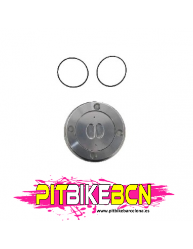 TAPON GASOLINA ALUMINIO PLATA MIR RACING (DEPOSITO PLASTICO)