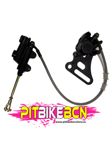 FRENO TRASERO COMPLETO CORSE (PINZA G / VÁSTAGO LARGO / LATIGUILLO 570mm)