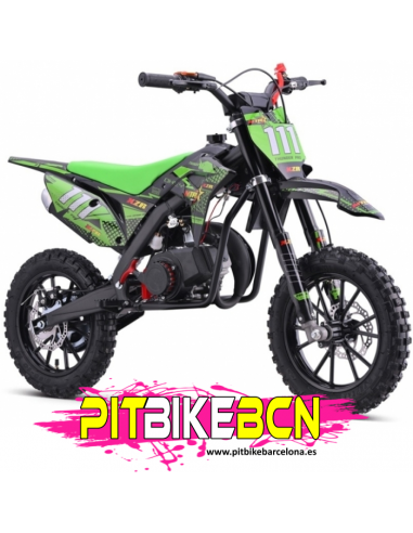 MTR MINICROSS XZR VERDE 2025 frontal