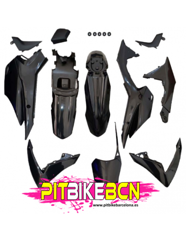 KIT PLASTICOS CRF110 / IMR SUPER COPA GP20 (NEGRO)