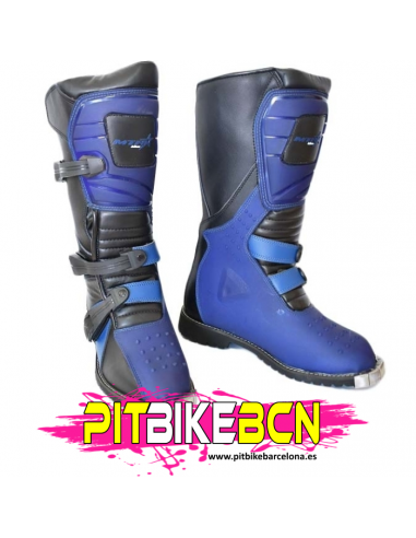 BOTAS DE CROSS ADULTOS COLORES AZUL1