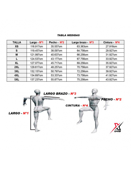 SOTOMONO PRO ADULTO (1 PIEZA) MEDIDAS