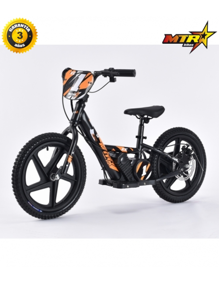 BICICLETA ELECTRICA 16" 350W NARANJA