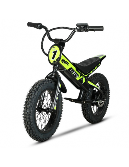 BICICLETA ELECTRICA NIÑO 350W 16" IMR OFF ROAD VERDE