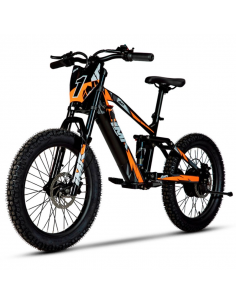 BICICLETA ELECTRICA SHARK 20" 750W 7.0Ah NARANJA