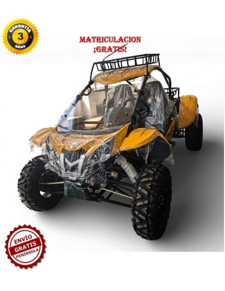 BUGGY MTR VOLCANO 1100cc AMARILLO