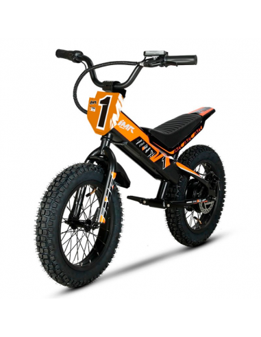 BICICLETA ELECTRICA NIÑO 350W 16" IMR OFF ROAD naranja