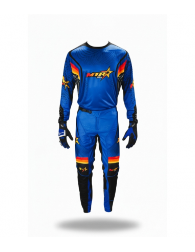 EQUIPACIÓN CROSS INFANTIL MTR AZUL