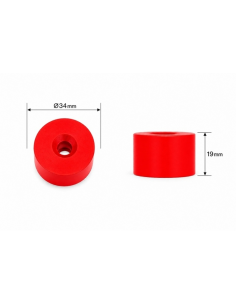 PROTECTORES MANILLAR RACING ROJO