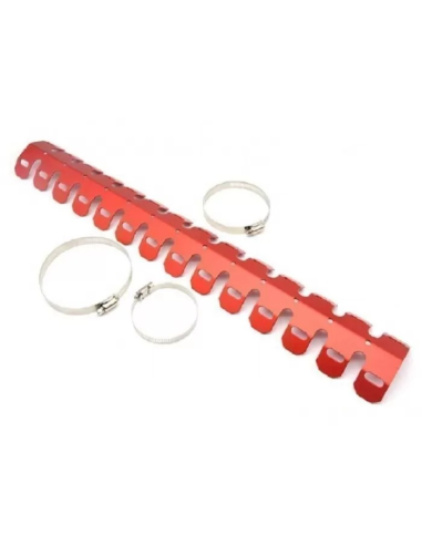 PROTECTOR DE ESCAPE METALIZADO ROJO