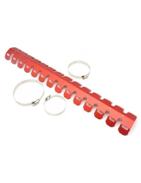 PROTECTOR DE ESCAPE METALIZADO ROJO