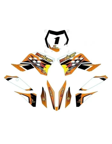 ADHESIVOS KTM 50cc MODELO NUEVO