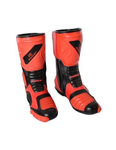 BOTAS SUPERMOTARD ROJAS