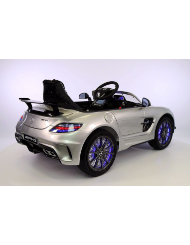 COCHE ELECTRICO MERCEDES SLS DEPORTIVO PLATA.2 COCHE ELECTRICO MERCEDES SLS DEPORTIVO PLATA.2