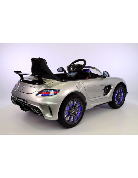 COCHE ELECTRICO MERCEDES SLS DEPORTIVO PLATA.2 COCHE ELECTRICO MERCEDES SLS DEPORTIVO PLATA.2