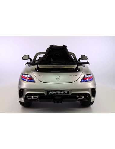 COCHE ELECTRICO MERCEDES SLS DEPORTIVO PLATA.3 COCHE ELECTRICO MERCEDES SLS DEPORTIVO PLATA.3