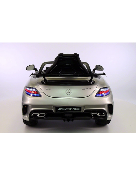 COCHE ELECTRICO MERCEDES SLS DEPORTIVO PLATA.3 COCHE ELECTRICO MERCEDES SLS DEPORTIVO PLATA.3